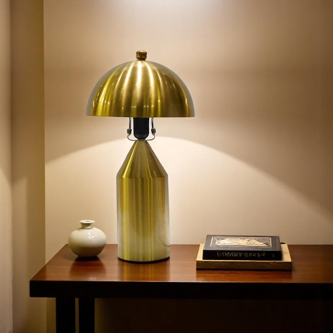 Velora Golden Capsule Table Lamp